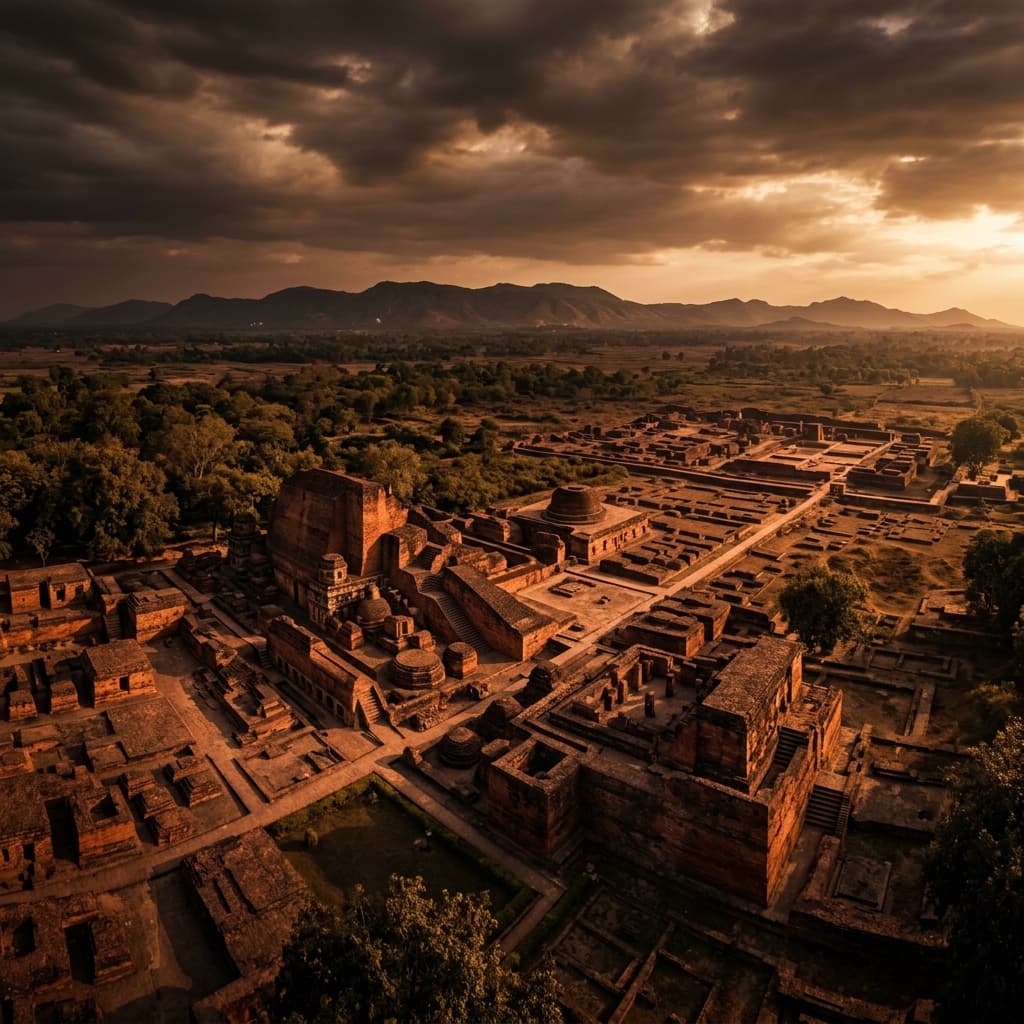 Nalanda University ruins — Bihar's ancient seat of knowledge